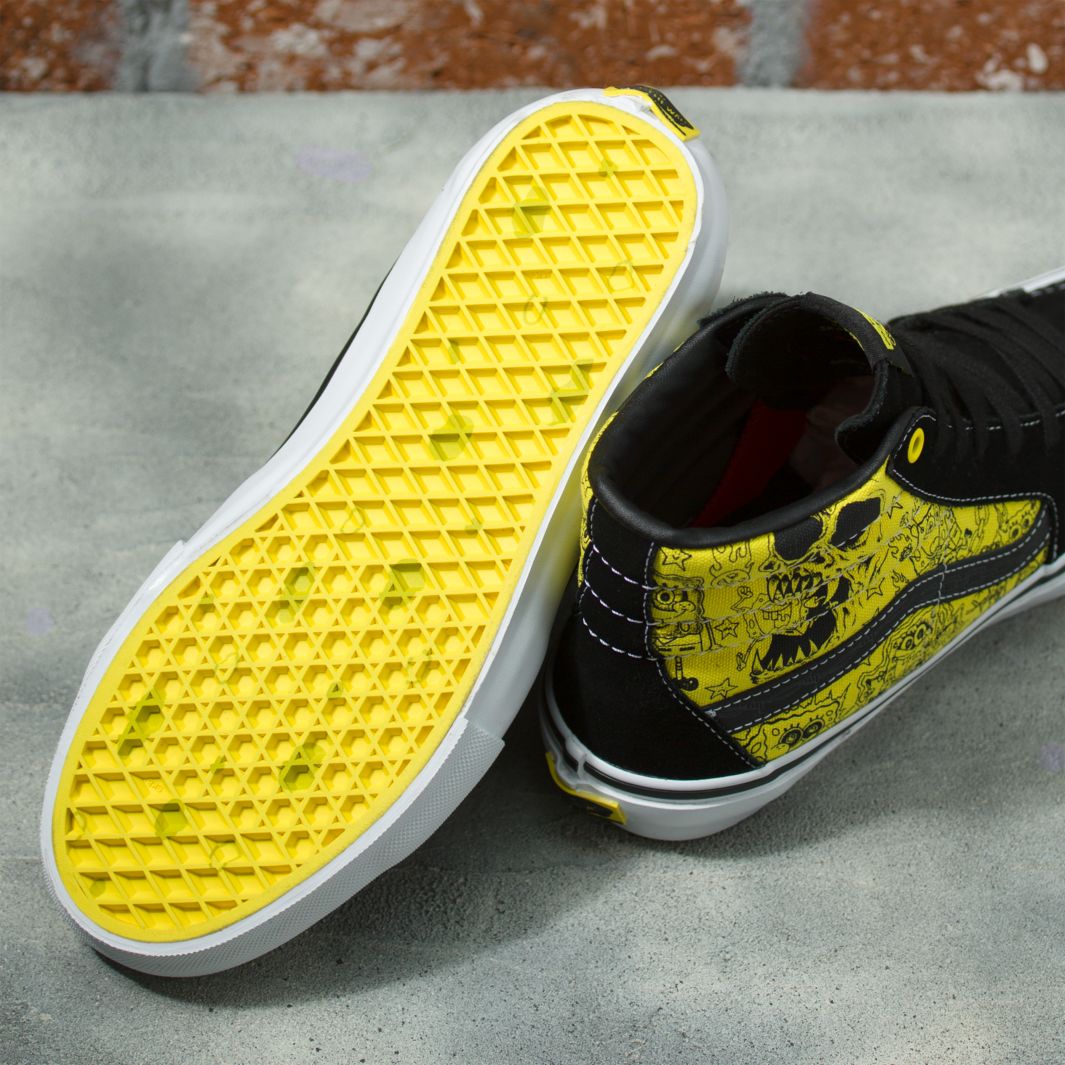 Sk8 Hi Spongebob Gigliotti Vans Bottom