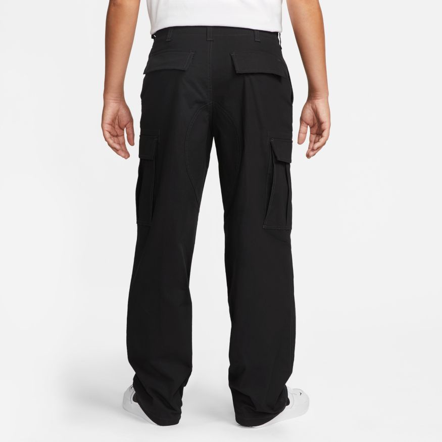 Black/White Kearny rip Stop Nike SB Cargo Pants Back