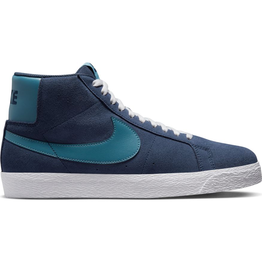 Midnight Navy Zoom Blazer Mid Nike SB Skateboarding Shoe