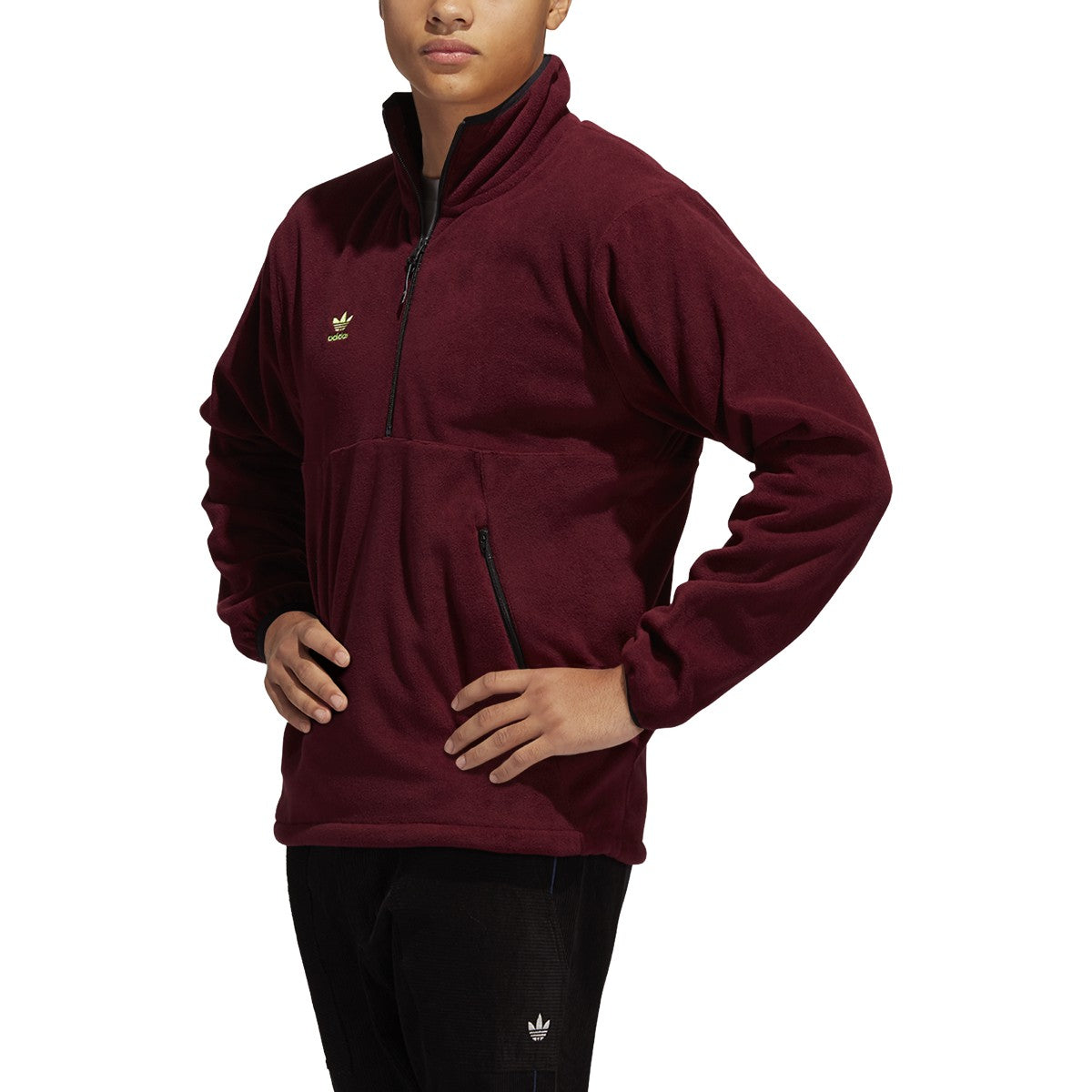 Maroon Polar Anorak Adidas Snowboarding Jacket