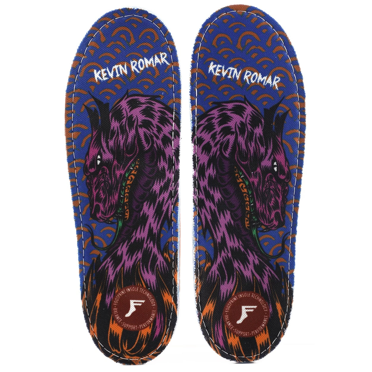 FP Kingfoam Orthotics Kevin Romar Dragon Insoles