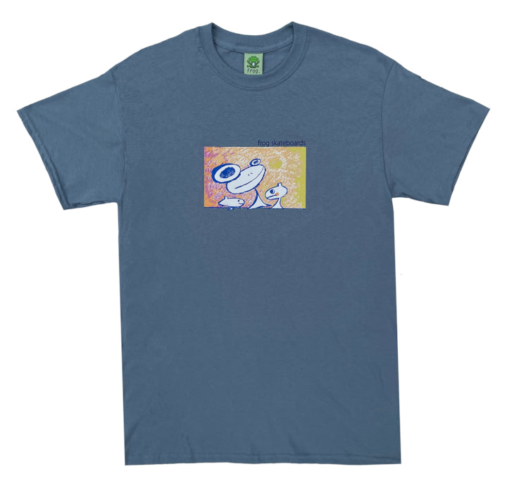 Slate Floating Again Frog Skateboards T-Shirt