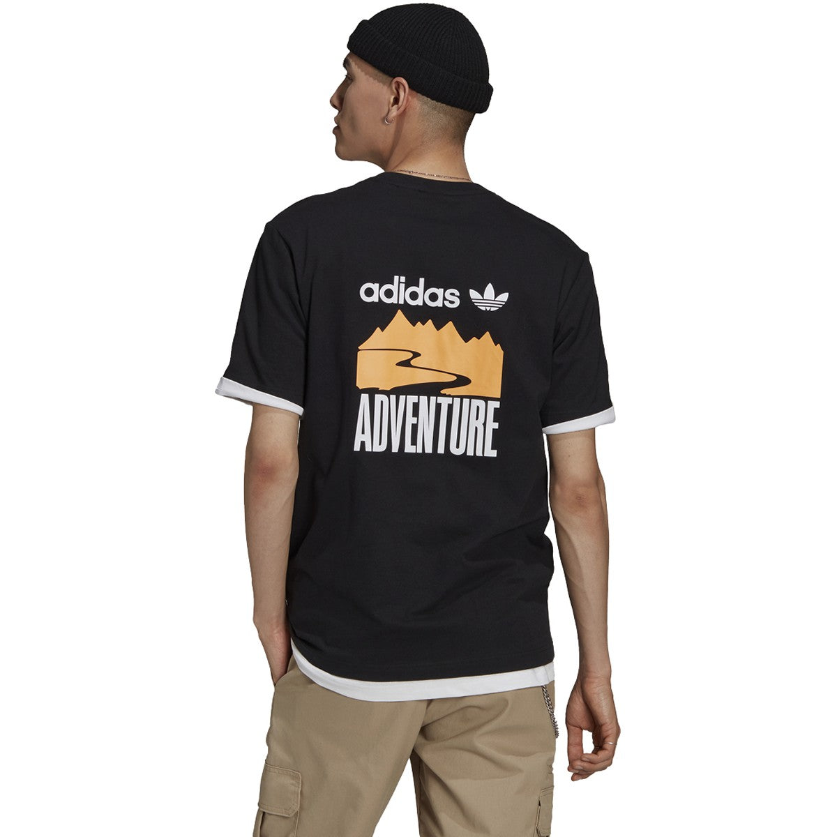 Adventure Mountain Back Adidas T-Shirt Back