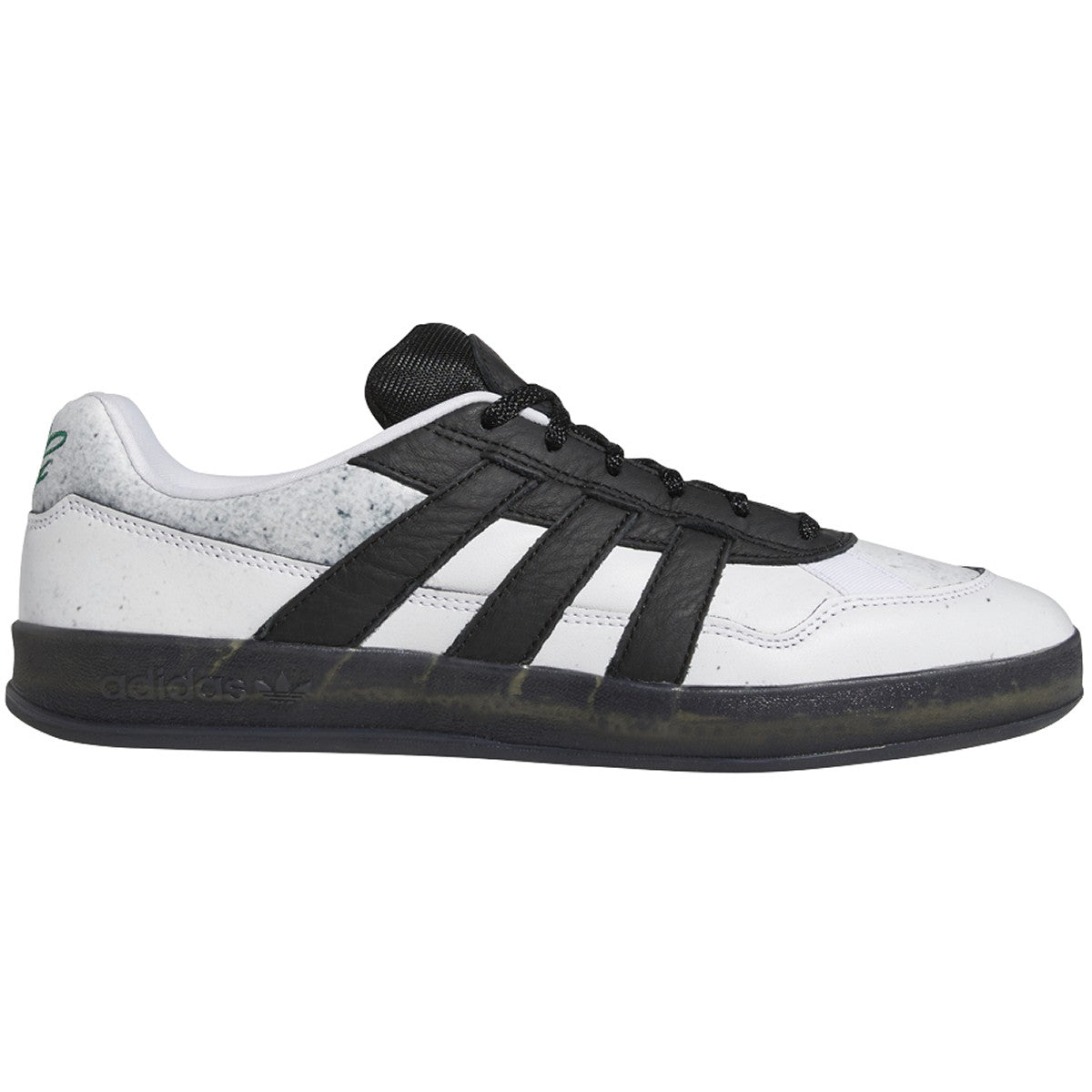 Black/White Aloha Super Adidas Skate Shoe