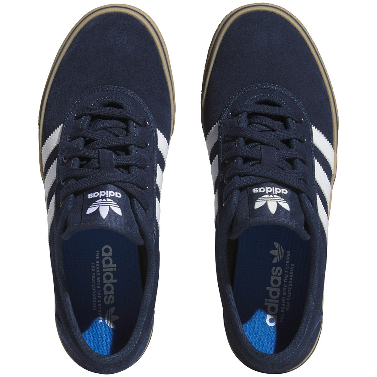 Navy/Gum Adi Ease Adidas Skateboarding Shoe Top