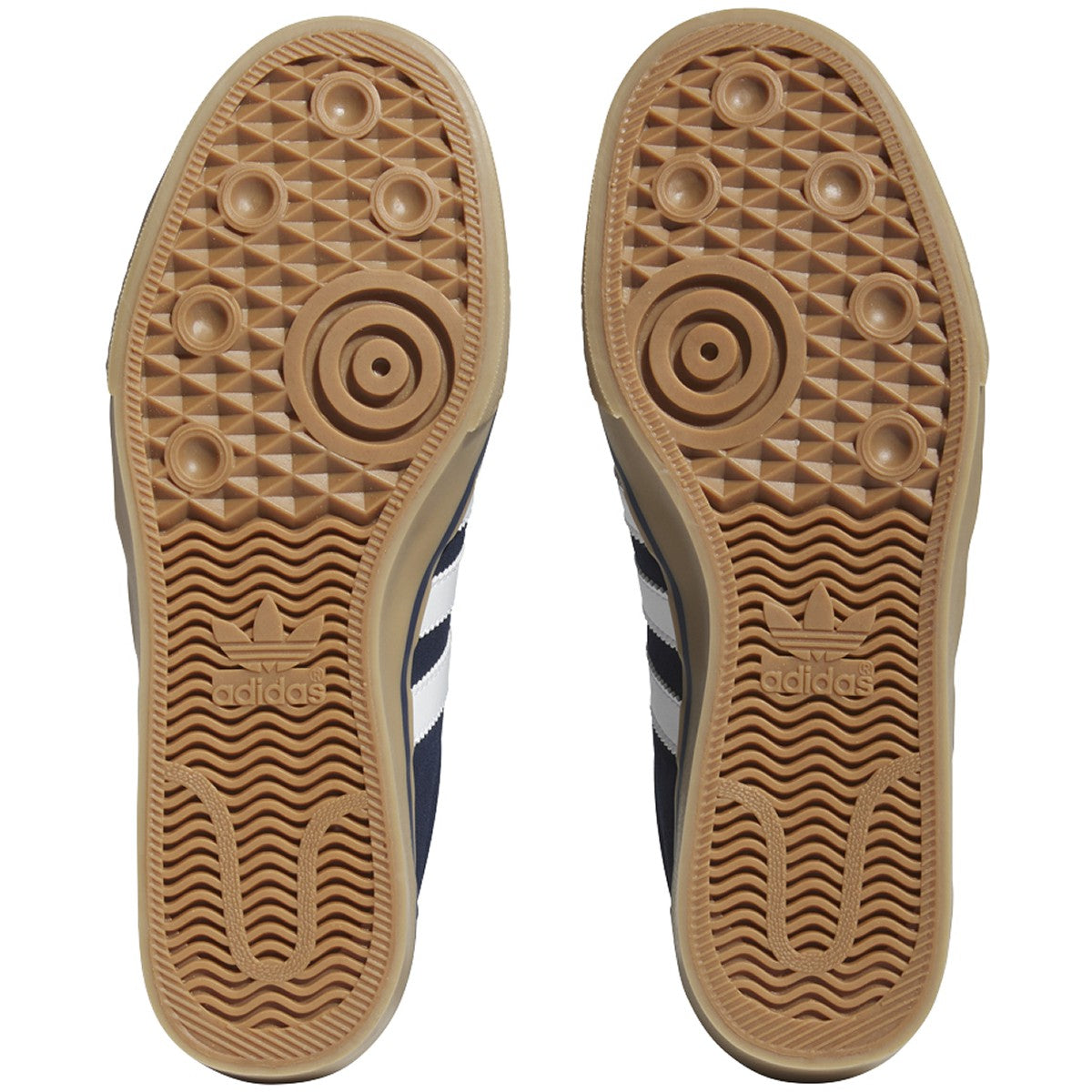 Navy/Gum Adi Ease Adidas Skateboarding Shoe Bottom