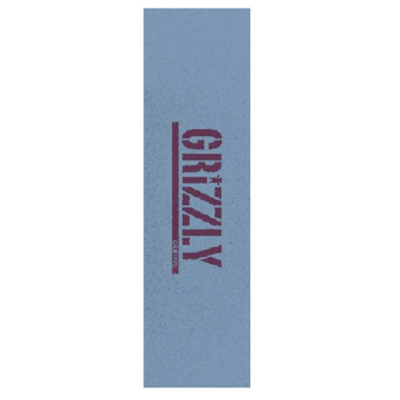 Grizzly Stamp Skateboard Griptape - Blue/Purple