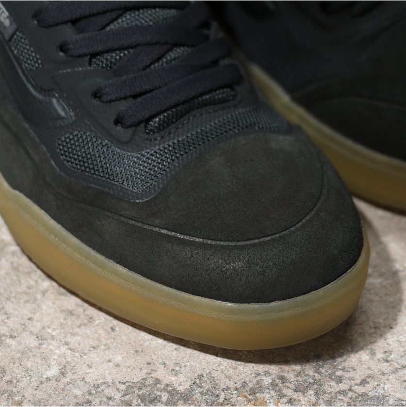 Black/Gum AVE Pro Vans Skateboarding Shoe Detail