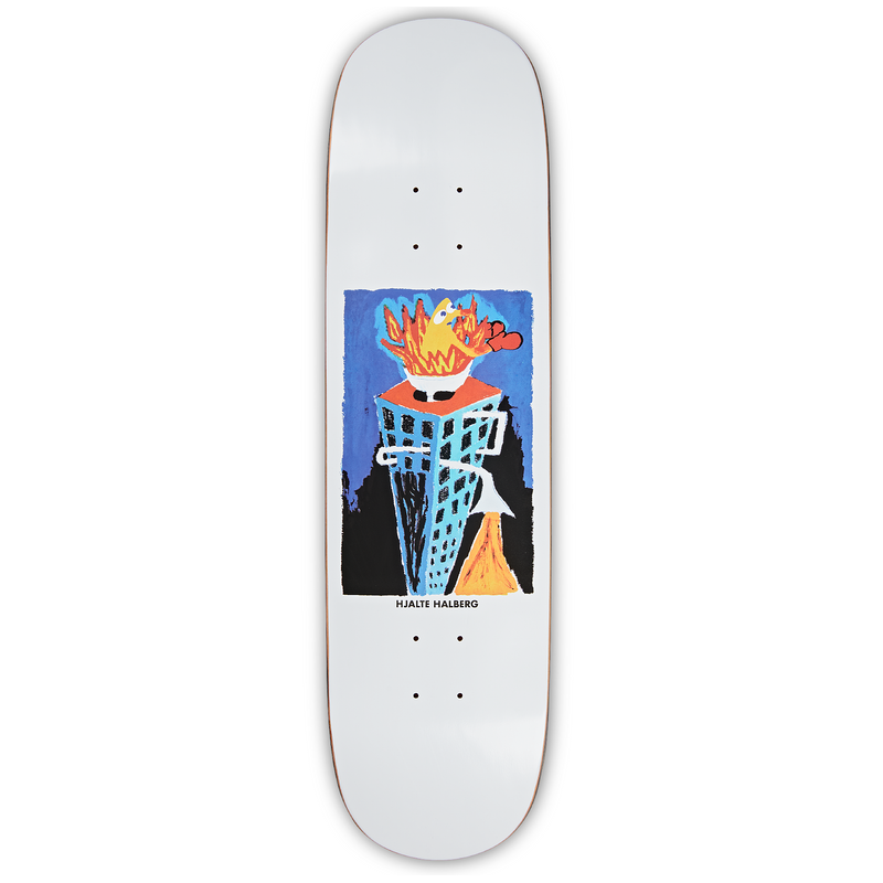 Hjalte Halberg Burning Sink Polar Skate Co Deck