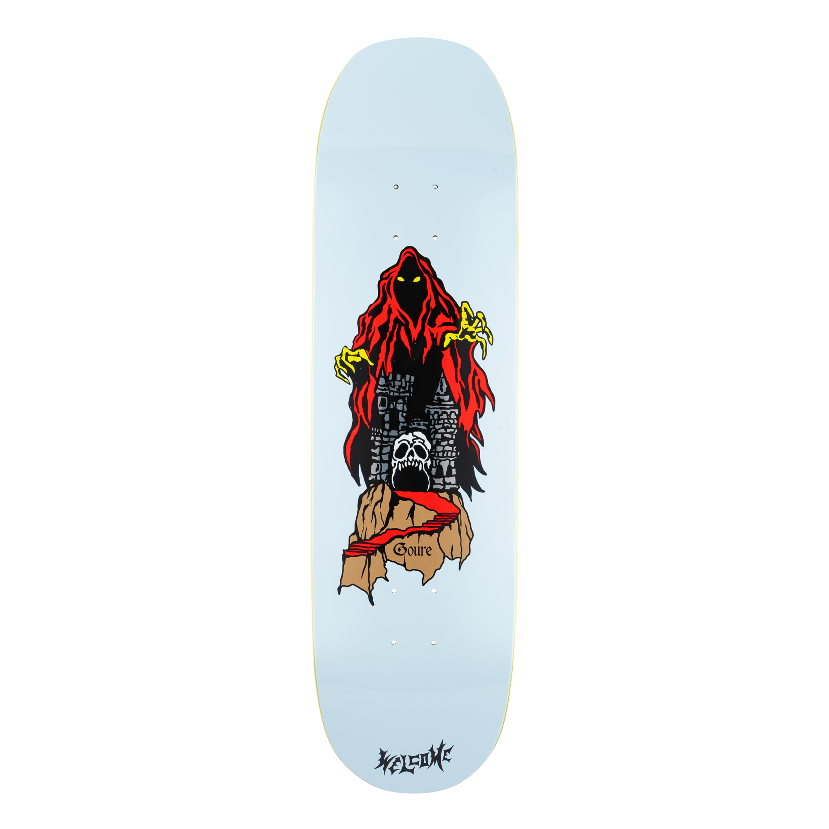 Aaron Goure Castle On Moontrimmer 2.0 Welcome Skateboard Deck