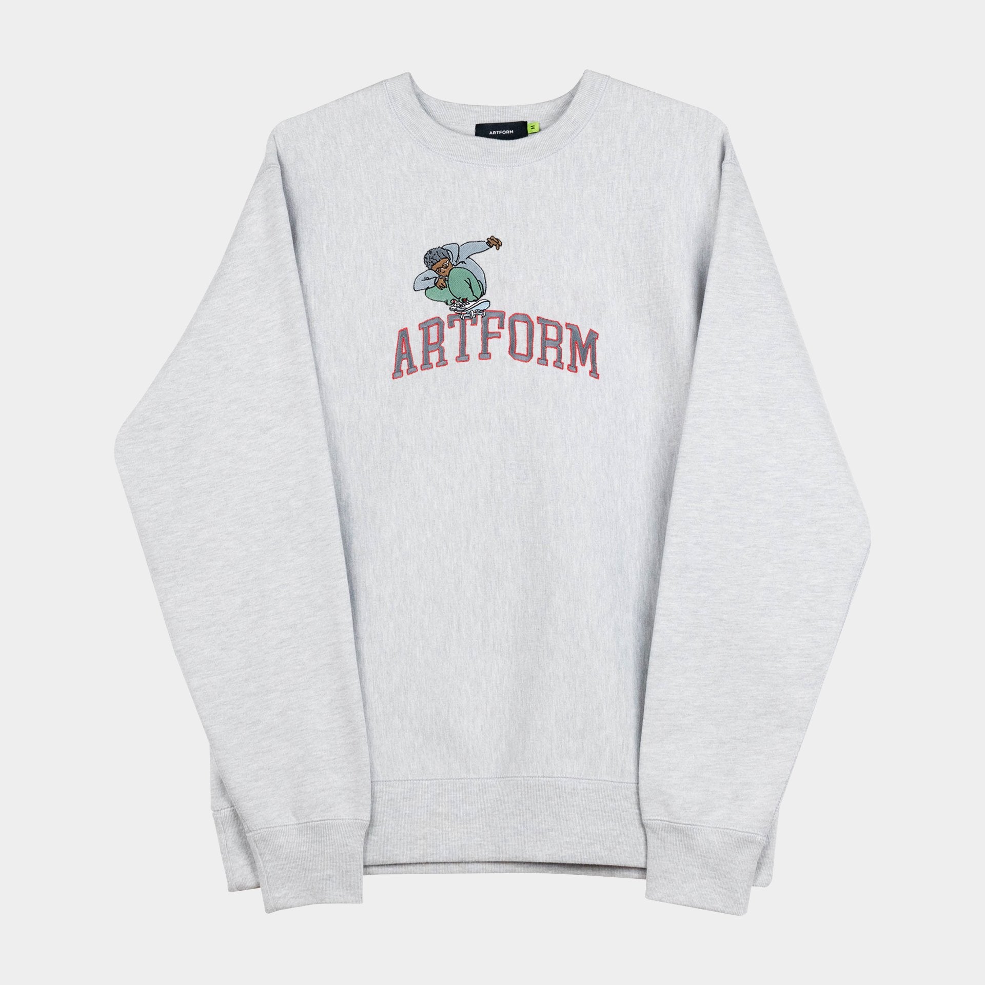 Henry Jones x Jahmir Brown Grey Artform Crewneck