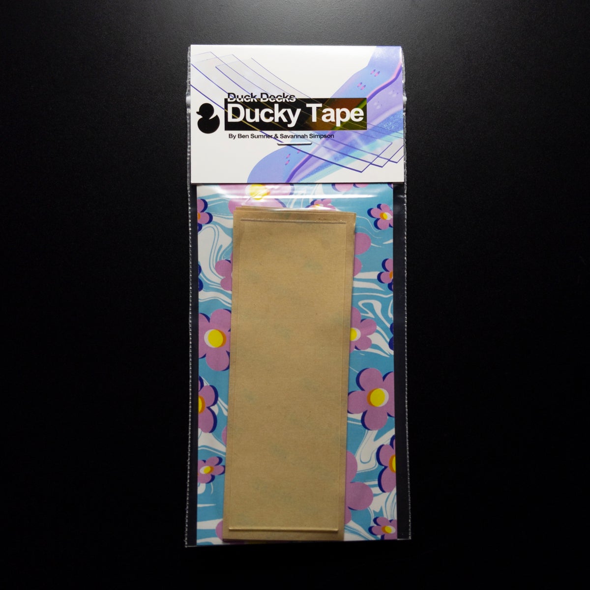 Clear Ducky Tape Fingerboard Grip