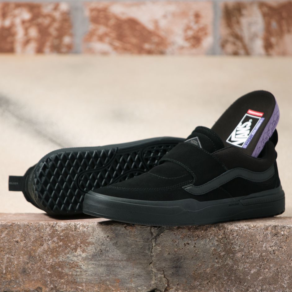 Black Kyle Walker 2 Vans Skateboarding Shoe