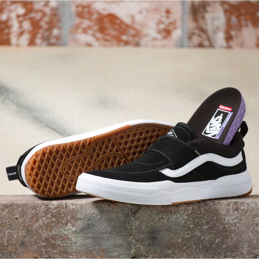 Black/White Kyle 2 Vans Skateboard Shoe