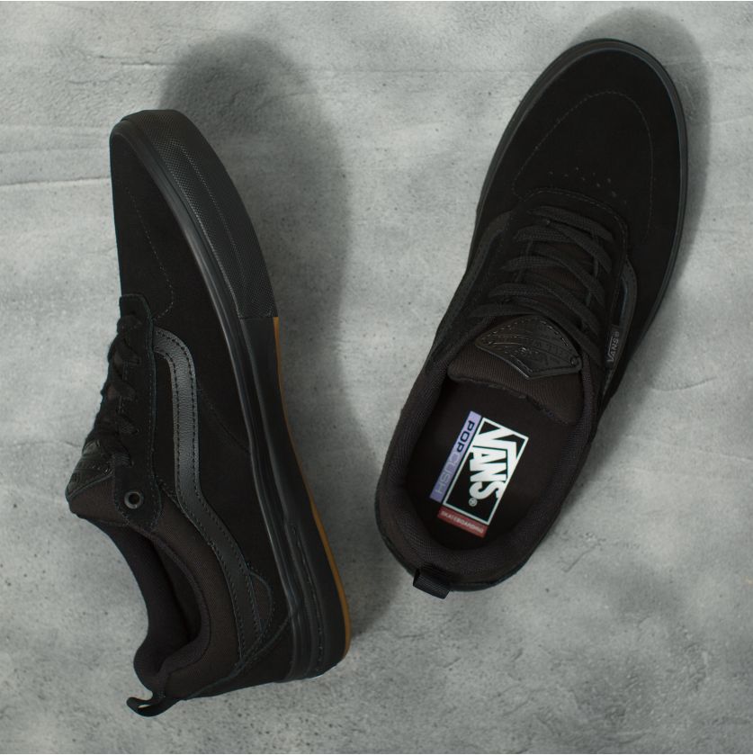 Blackout Kyle Walker Vans Skateboard Shoe Top