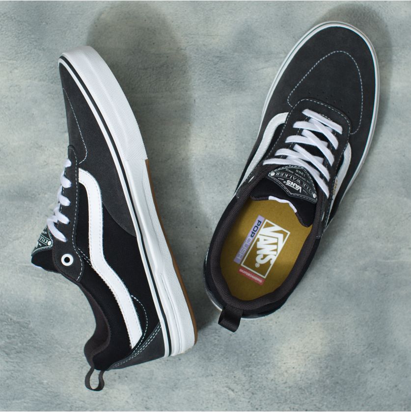 Raven Twill Kyle Walker Vans Skateboarding Shoe Top