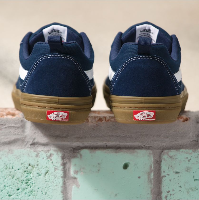 Dress Blues Kyle Walker Pro Vans Skateboarding Shoe Back