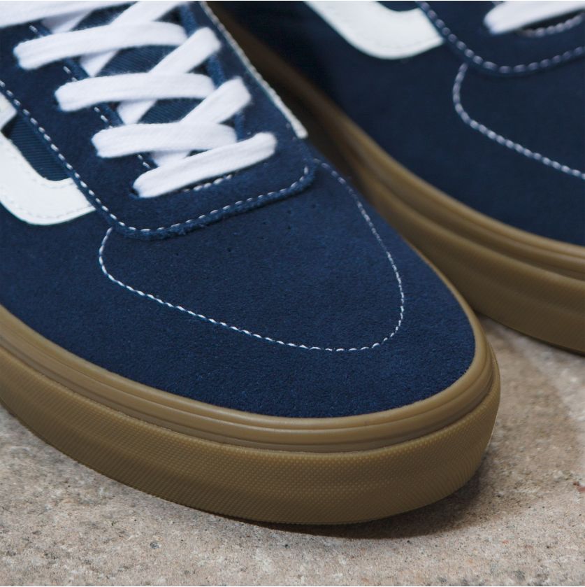 Dress Blues Kyle Walker Pro Vans Skateboarding Shoe Detail