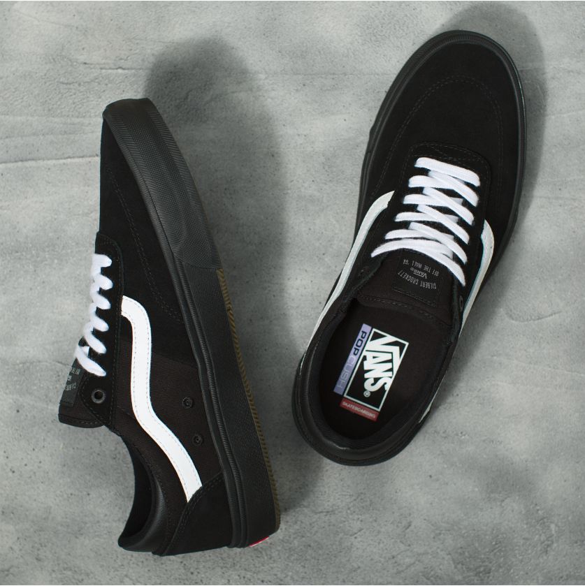 Blackout Gilbert Crockett Vans Skateboard Shoe Top