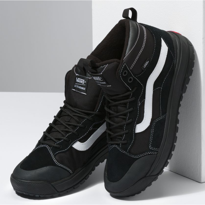 Black UltraRange EXO Hi Vans MTE-1 Boots Side