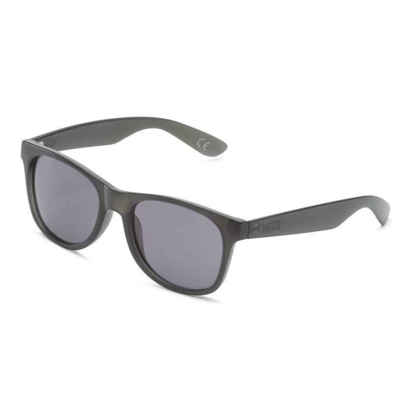 Vans Spicoli 4 Sunglasses - Black Frosted Translucent