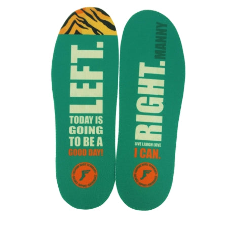 Manny Santiago Mid Profile Kingfoam Elite Footprint Skateboarding Insoles