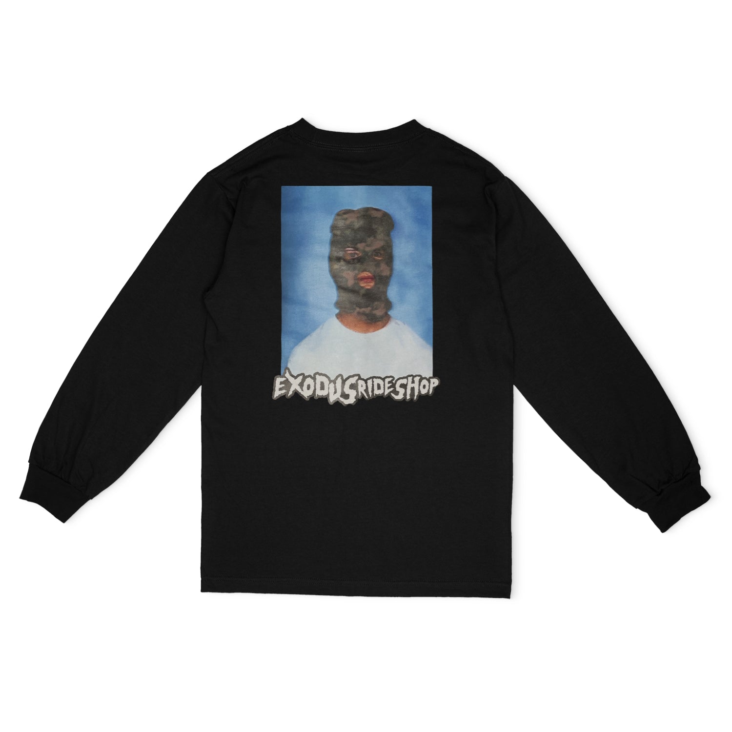 Black Ski Mask Exodus Long Sleeve Tee