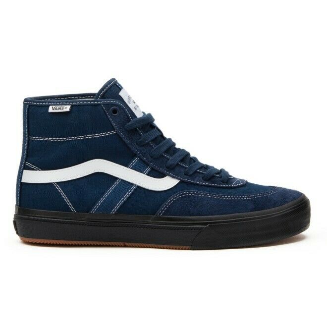 Navy/Black VCU Gilbert Crockett High Vans Skateboarding Shoe