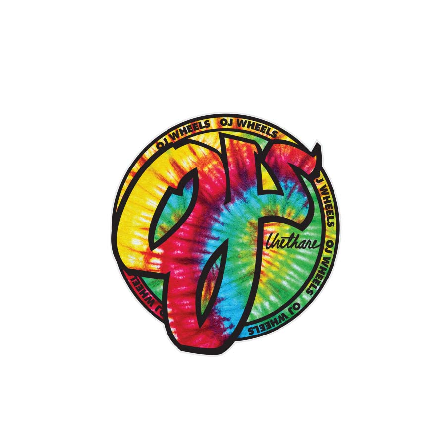 Trippy Juice OJ Wheels Skateboard Sticker