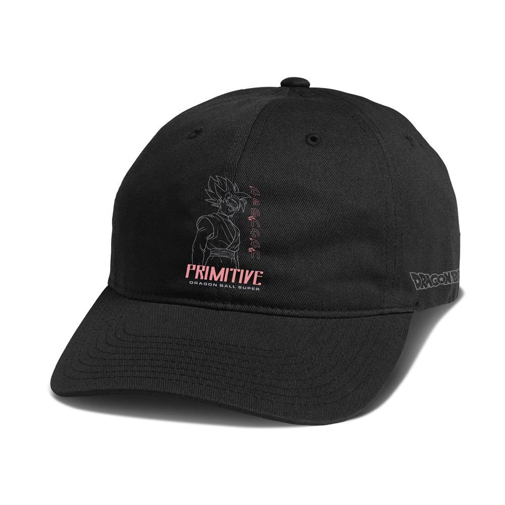 Goku Black SSR DBZ Super x Primitive Skate Strapback Hat