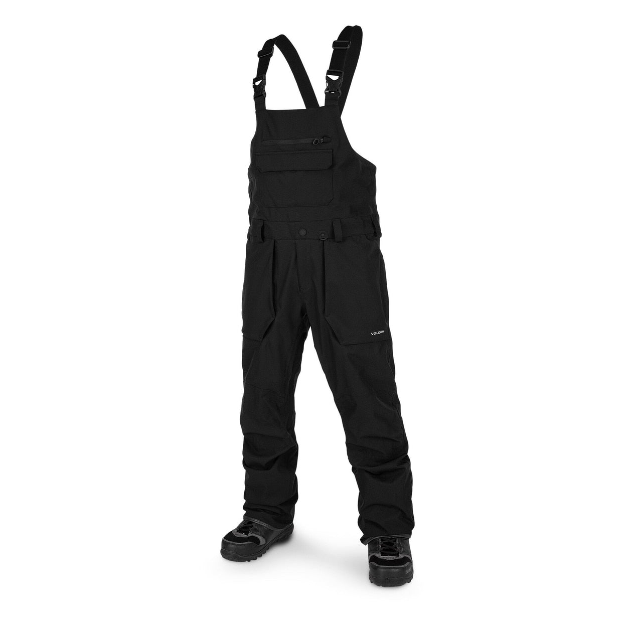 Volcom Roan Bib Snowboard Overalls - Black