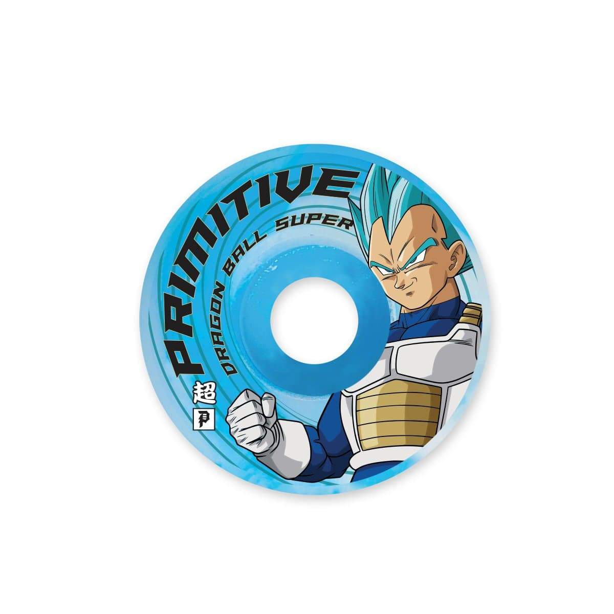 Blue Swirl DBS2 Dragon Ball Super x Primitive Skate Wheels