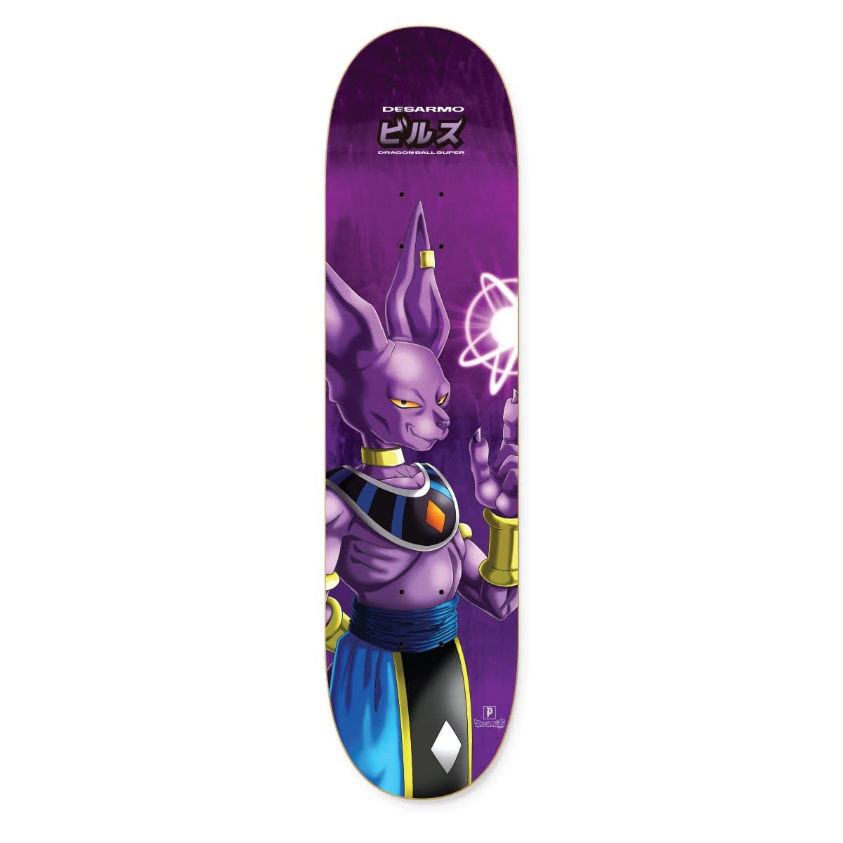 Wade Desarmo Destroyed DBZ Super x Primitive Skateboard Deck