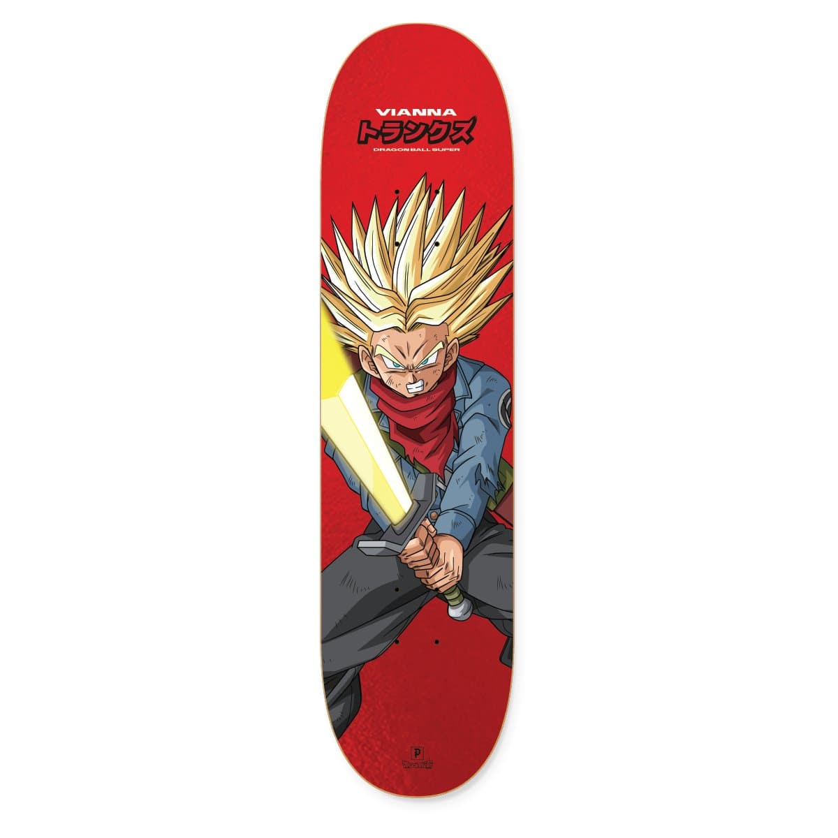 Giovanni Vianni Future Trunks DBZ Super x Primitive Skateboard Deck