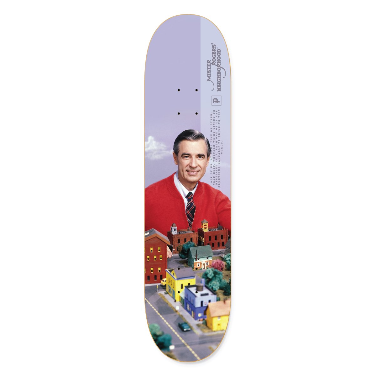 Mister Rogers Neighborhood Primitive Skateboard Deck