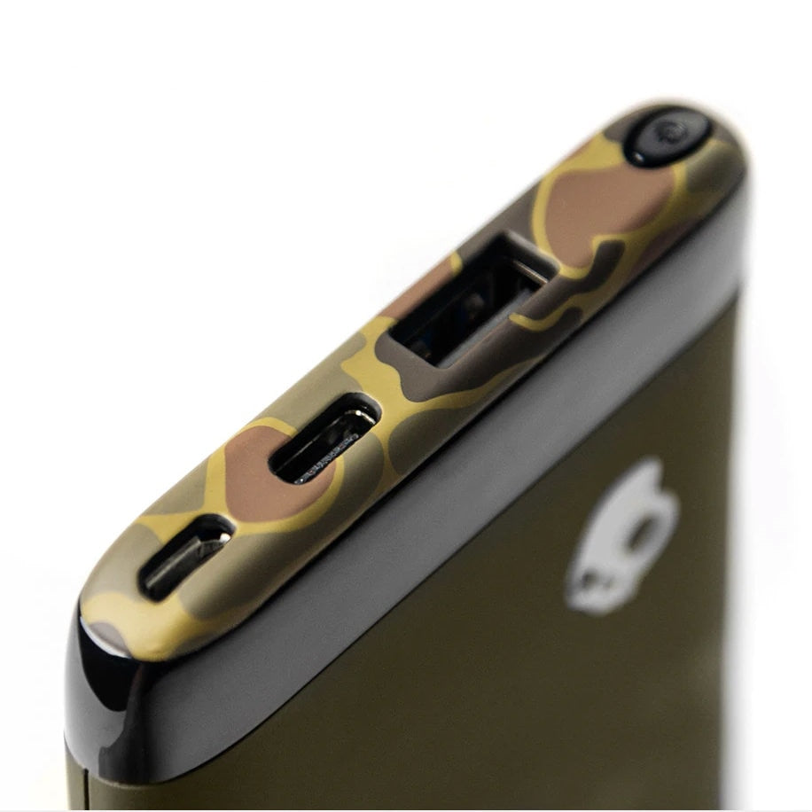 Skullcandy Stash Portable Power Bank - Olive/Camo