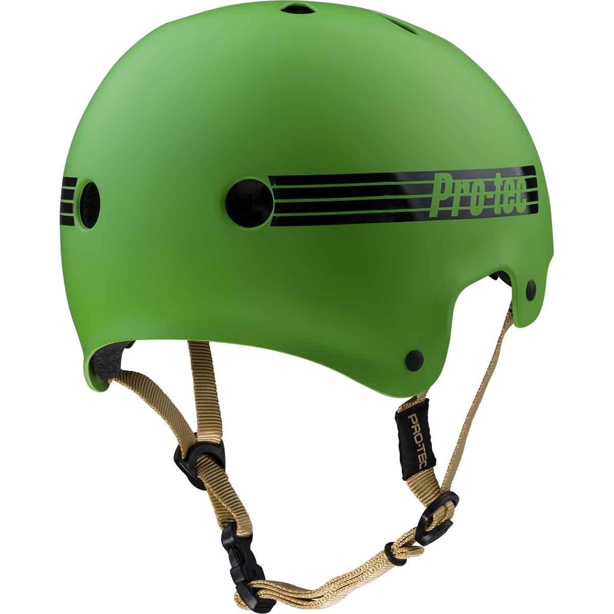 Matte Seaweed Old School Protec Skateboard Helmet