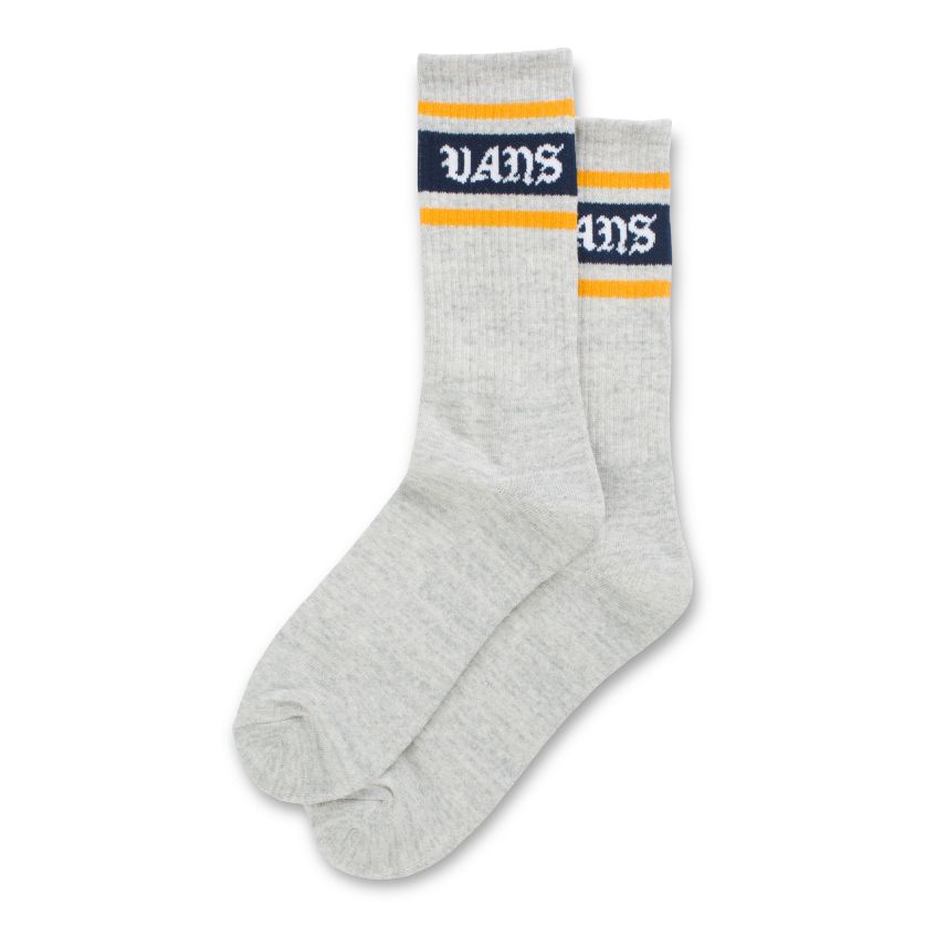 Heather Stripe Crew Vans Socks