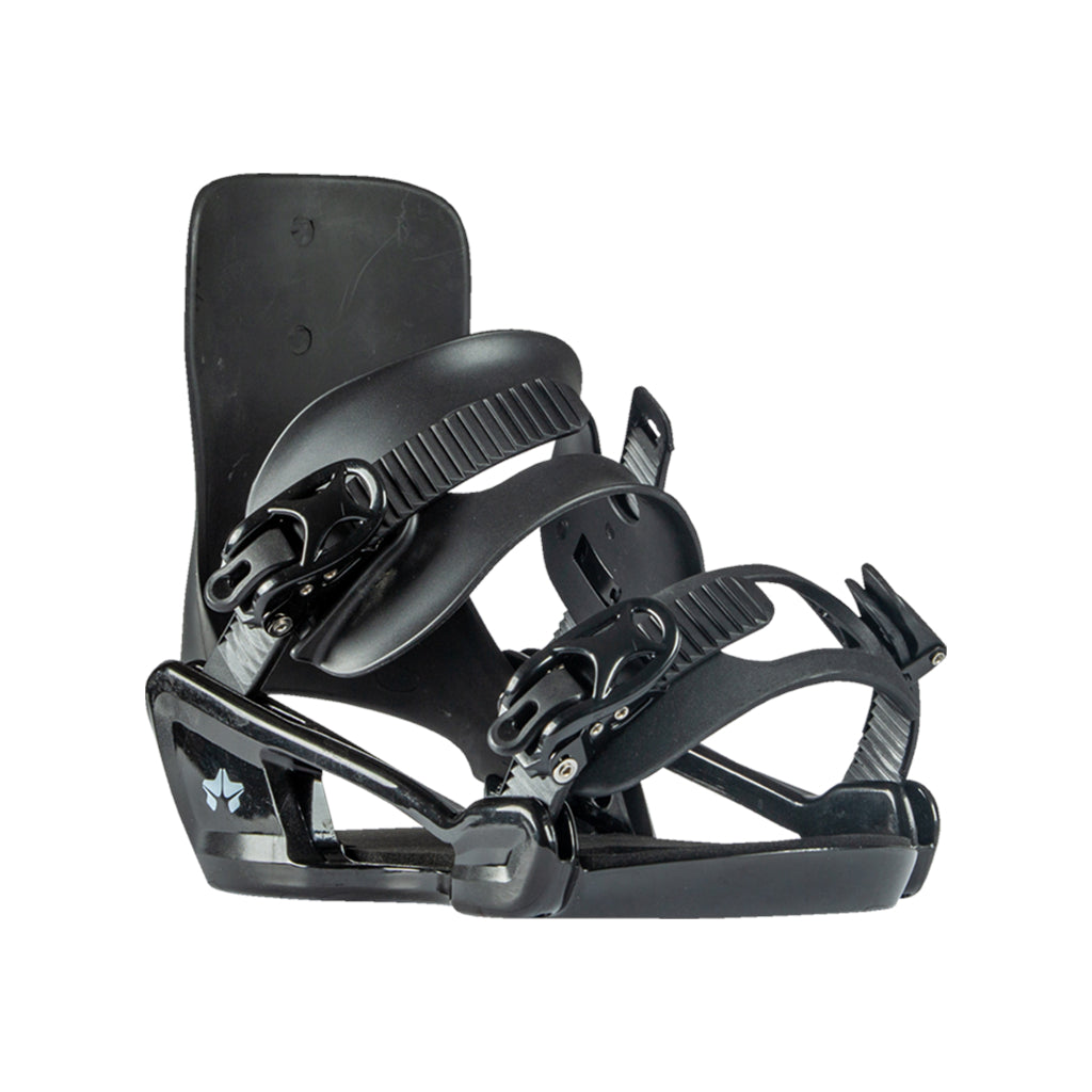 2021 Kids Black Minishred Rome Snowboard Bindings