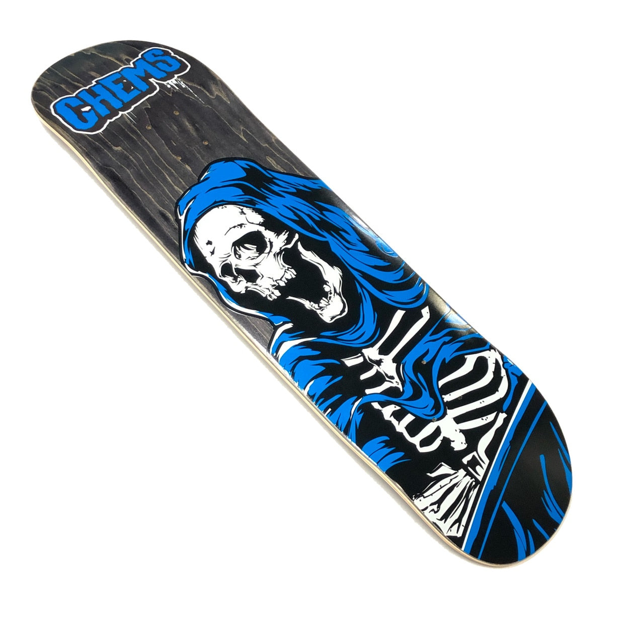 Chems Reaper Skateboard Deck - Black