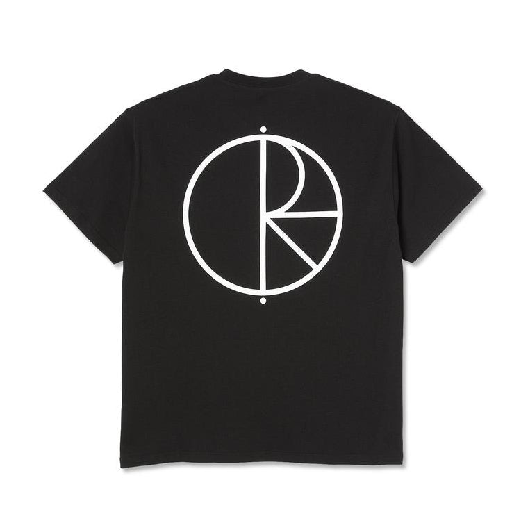 Black Stroke Logo Polar Skate Co T-Shirt Back