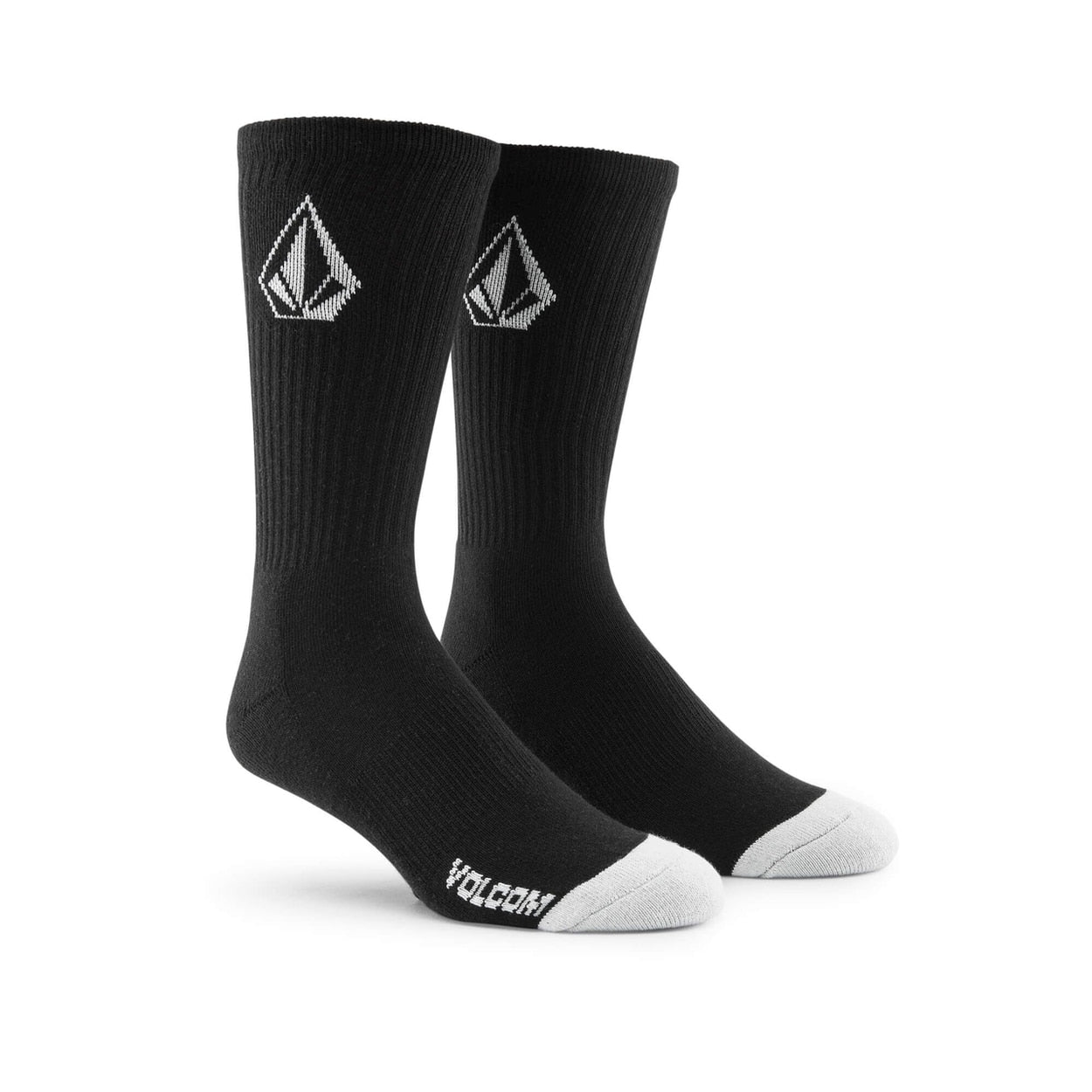 Volcom Full Stone Socks 3 Pack - Black