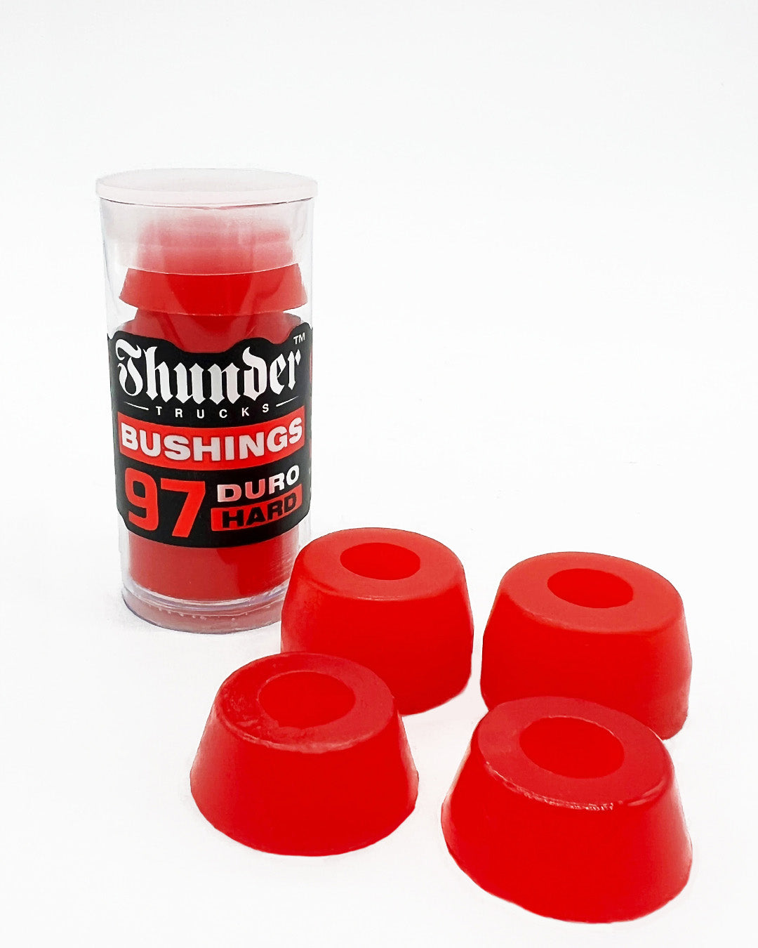 Red 97D Thunder Trucks Premium Skateboard Bushings