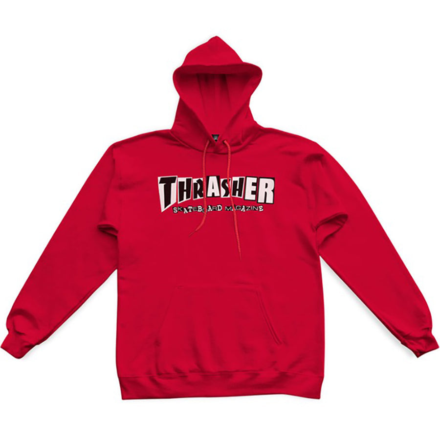 Red Baker Skateboards x Thrasher Hoodie