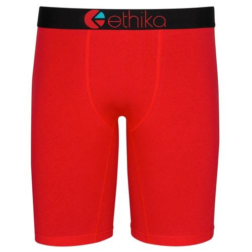 Ethika Red Machine Black Staple Boxers