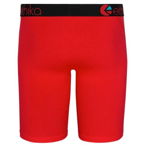 Ethika Red Machine Black Staple Boxers