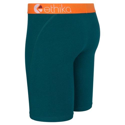 Ethika Everglade Teal/Orange Staple Boxers