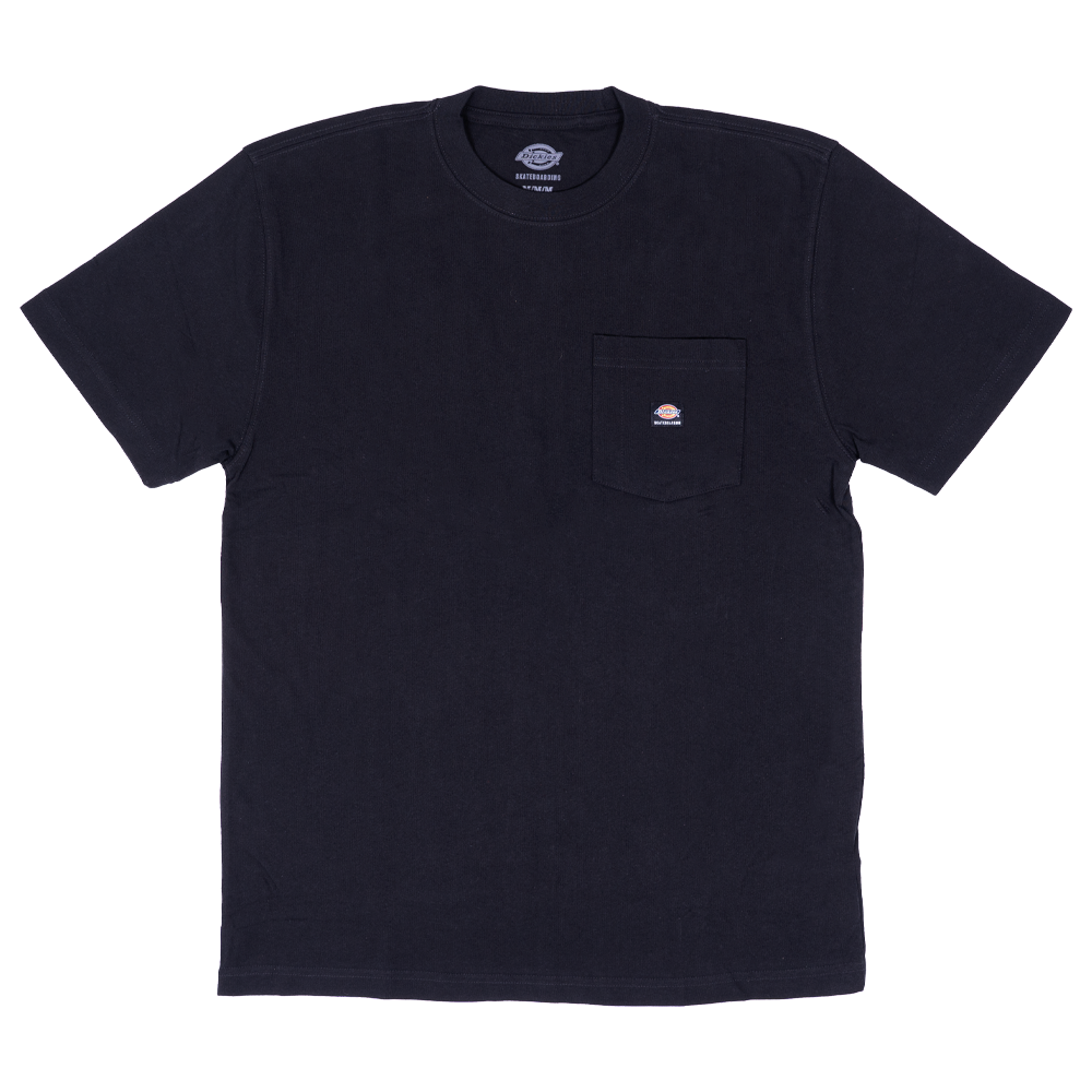 Black Heavyweight Dickies Skateboarding Pocket Tee