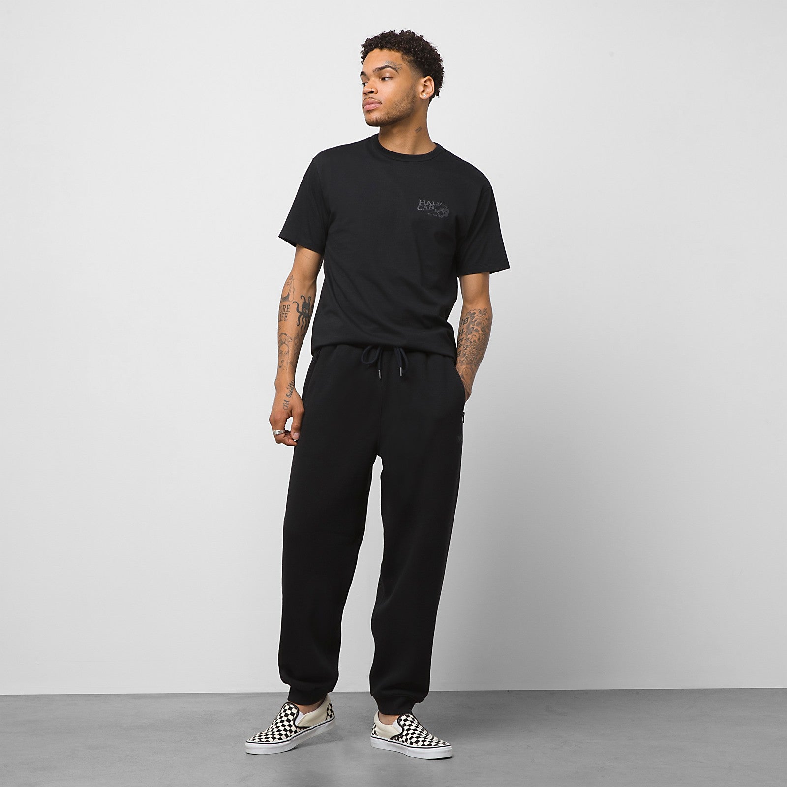 Half Cab 30th Black Vans Fleece Loose Sweatpants