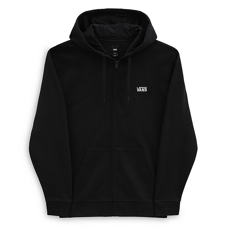 Black Full Zip Basic Fleece Vans Hoodie